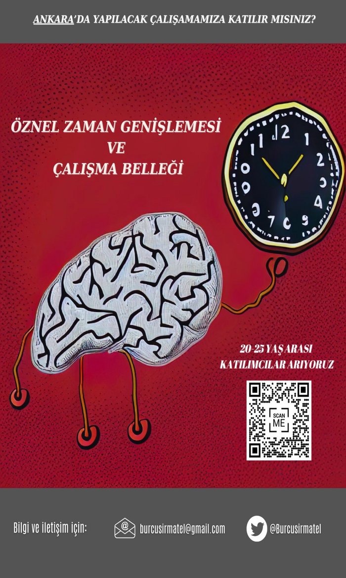 Öznel Zaman Genişlemesi ve Çalışma Belleği