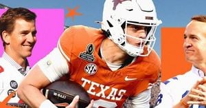 Arch Manning Era Begins As Texas Faces Ohio State