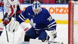 Maple Leafs Without Stolarz As They Prepare For Game 2