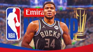 Giannis Leads Milwaukee Bucks To NBA Cup Finals