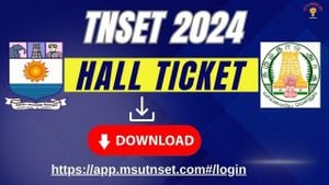 Hall Tickets For TNSET And SSLC Exams Set For Release Soon