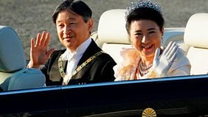 Emperor Naruhito Celebrates 65th Birthday With Well-Wishers