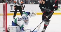 Liam Ohgren scores lone shootout goal to lift Canucks past Kraken, 3-2