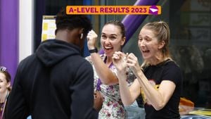 A-Level Results Day Brings Hope And Change