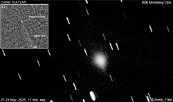 Yıldızlararası Kuyruklu Yıldız 3I/ATLAS’ta ‘Buz Volkanları’ Patlıyor: Yeni Gözlemler Kökenine Işık Tutuyor.