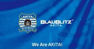 Blau Blitz Akita Engages Fans Ahead Of Key Matches