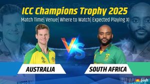 Australia Faces South Africa At Champions Trophy