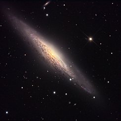 NGC 2683: Spiral Edge-On