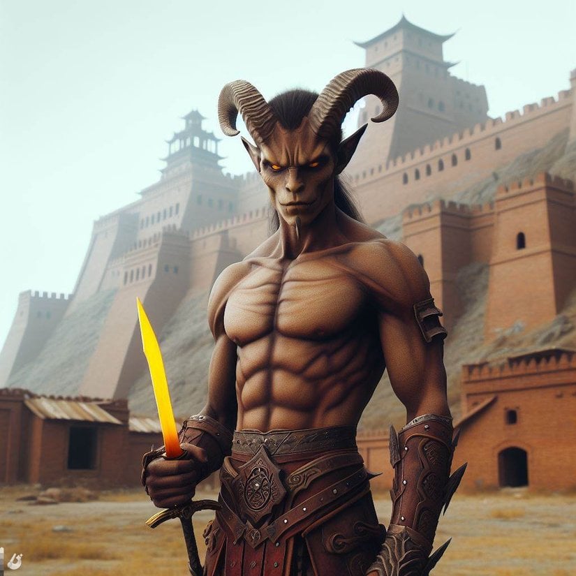 Erlik Han'ın Temsili Görseli