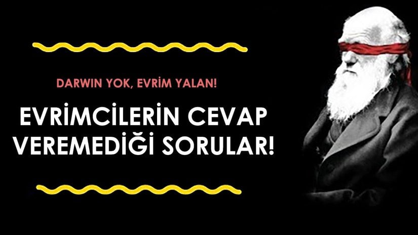 Evrimcilerin Cevap Veremediği Sorular: Darwin Yok, Evrim Yalan!