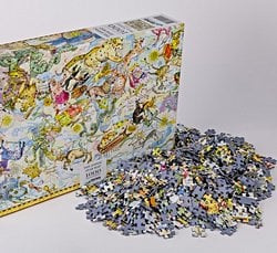 Zodiac Dünya Puzzle 1000 Parça