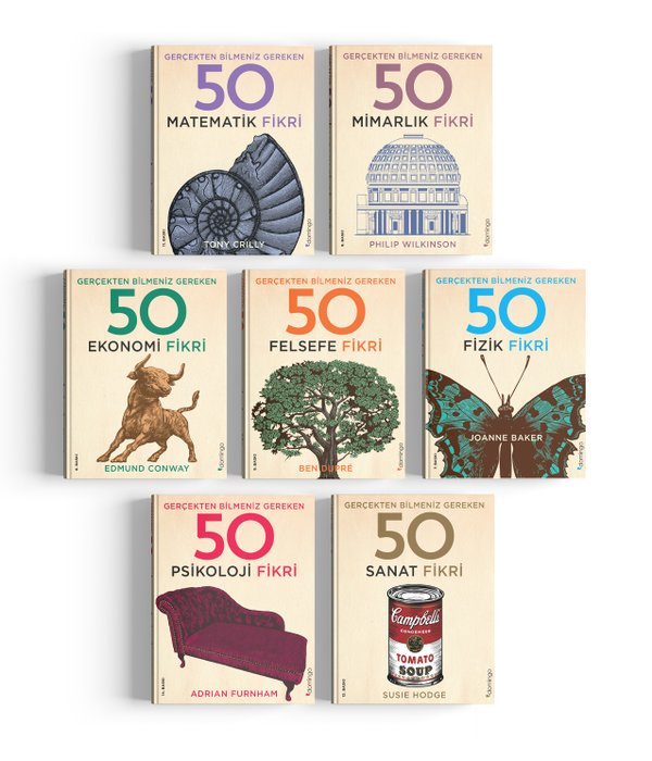Gerçekten Bilmeniz Gereken 50 Fikir Serisi (7 Kitap)