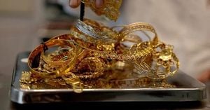 Dow Surges As Trade Hopes Rise And Gold Dips