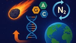 Dna’nın Harfleri Uzaydan Mı Geldi? Meteorlar Ve Azot Döngüsünün Yaşamın Kökenindeki Rolü