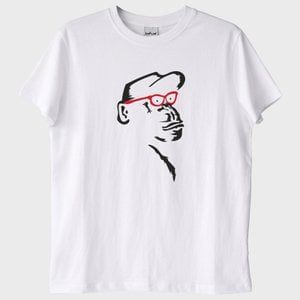 "Cool Chimp with Red Glasses" T-Shirt
