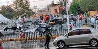 Colapsa estructura de escenario para concierto en la alcaldía Gustavo A. Madero; deja siete heridos