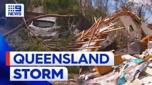 Southeast Queensland Battles Storms And Heatwave