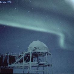 Aurora Over Antarctica