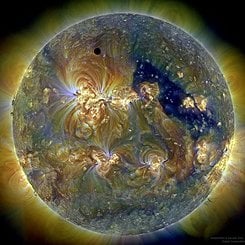  Venus and the Triply Ultraviolet Sun 