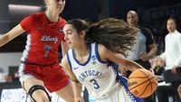 Kentucky women's team beats Liberty after last-second scare