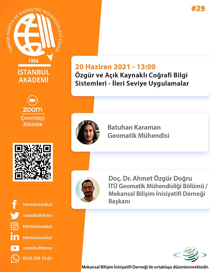 Özgür ve Açık Kaynaklı Coğrafi Bilgi Sistemleri - İleri Seviye Uygulamalar