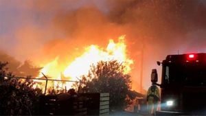 Coachella Firefighters Successfully Contain Residential Blaze