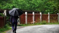 Las lluvias llegan a València con la borrasca Nuria