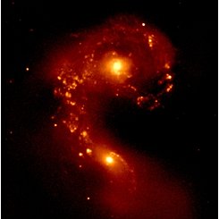 Antennae Galaxies in Near-Infrared