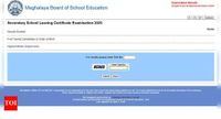 MBOSE SSLC Results 2025 Live Updates: Meghalaya Board 10th result announced on mboseresults.in; 87.10% pass   - The Times of India