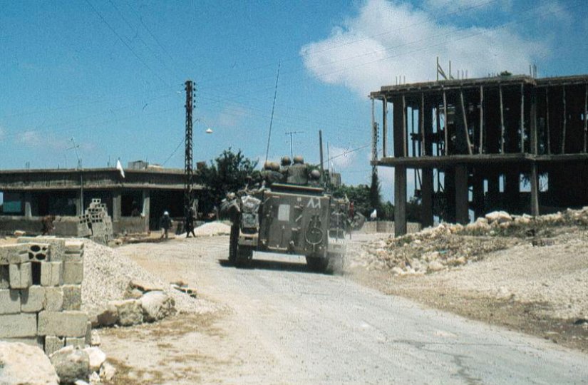 Zibqin'deki İsrail birlikleri, Güney Lübnan, 1982