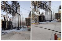 Se registra incendio en subestación de CFE en Torreón