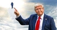 Donald Trump asks supporters for $15 donations to 'get him to heaven'
