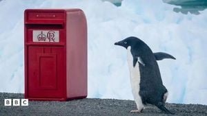 King Charles Sends Royal Post Box To Antarctica