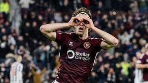Hearts Triumph Over St Mirren Despite Early Red Card