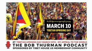 Tibetans Protest Amid Uprising Anniversary Events