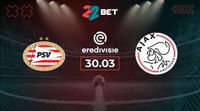 PSV vs Ajax Prediction & Betting Tips 30.03.2025 | Eredivisie | 22Bet Predictions