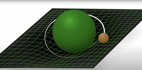 Einstein'e göre yerçekiminin kaynağı