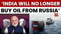 Donald Trump's Big Russia Claim: Says India Will Stop Buying Oil | India-US Relation