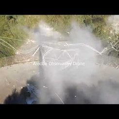 Arecibo Teleskobu'nun Çöküşü
