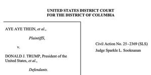 Judge Blocks State Department From Using Trump Travel Ban