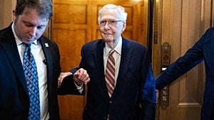 Mitch McConnell Hospitalized After Flu Like Symptoms