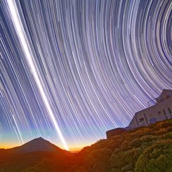 Teide Gözlemevi'nde İlkbahar Ekinoksu