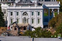 Donald Trump sued over east wing demolition