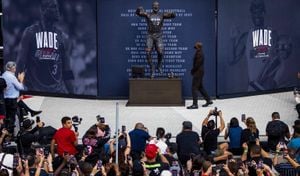 Dwyane Wade Statue Reveals Controversial Reaction