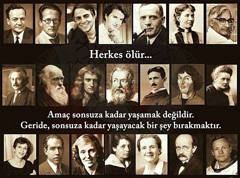 "Herkes ölür. Amaç sonsuza kadar yaşamak değildir. Geride, sonsuza kadar yaşayacak bir şey bırakmaktır."