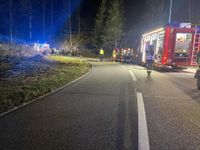 Schöftland AG: Unfall mit sechs Verletzten im Kurvenbereich