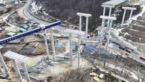 Four Workers Die After South Korea Highway Collapse