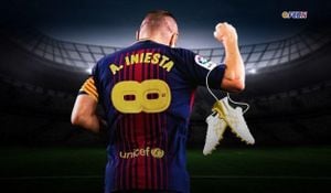 El Clásico Match Celebrates Iniesta's Retirement