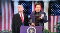 ‘SNL’ Takes A Swipe At Morgan Wallen & God’s Country, Tesla Vandalism & Trump’s “Historically Awesome” Tariffs Speech In Cold Open