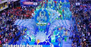 Santos Carnival 2025 Kicks Off With Samba School Parades